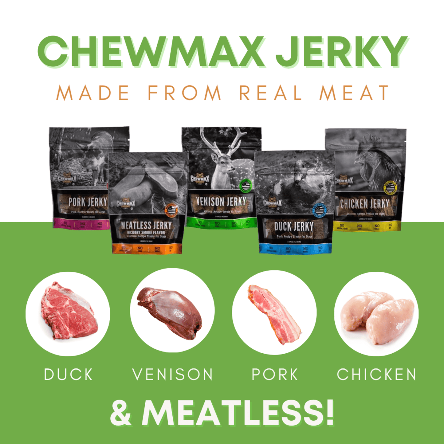 Gourmet Pork Jerky Dog Treats-3