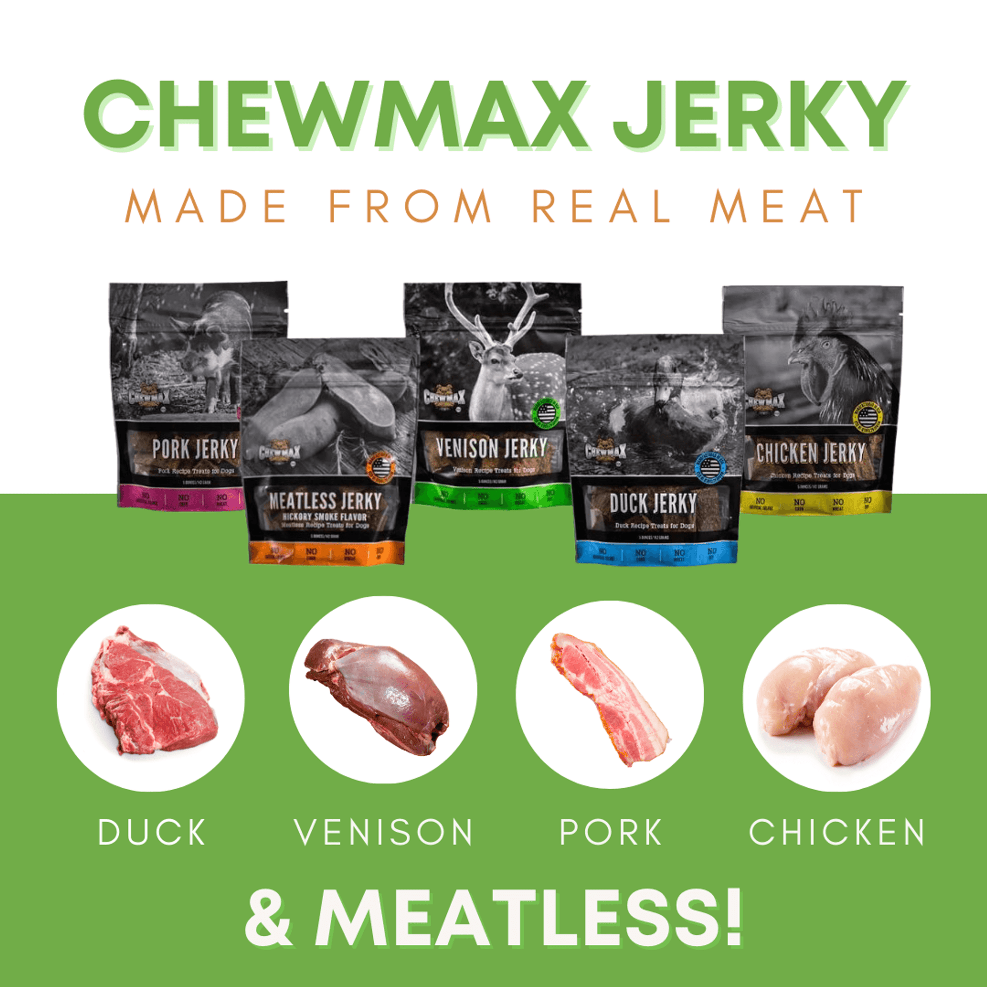 Gourmet Pork Jerky Dog Treats-3